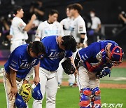 [포토] 삼성 오승환 '악몽 같은 수원 원정'