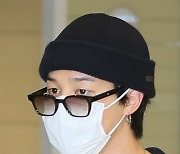 [포토] BTS 지민, '마스크 뚫고 나오는 비주얼'