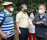 행안부 장차관들, 연휴기간 호우피해 점검