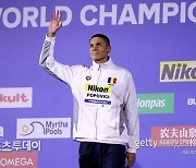 '황선우 라이벌' 포포비치, 13년 만에 자유형 100m 세계 기록 경신