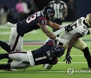 Saints Texans Football