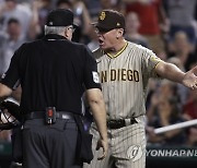 Padres Nationals Baseball