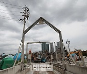 [포토]'철거되는 삼표레미콘 성수공장'