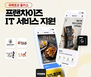 위메프오 플러스, 프랜차이즈 자사앱 론칭 잇따라..IT 서비스 지원 박차
