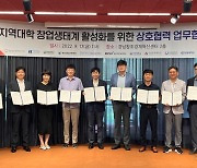 경남창조경제혁신센터·10개 대학, 창업 활성화 '맞손'