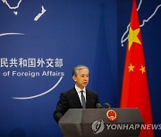 미 의회 대표단 대만 방문 언급하는 중국 외교부 대변인