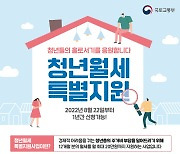 부천시, 청년월세 한시 특별지원사업 시행..'매월 20만원 지원'