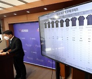 한국소비자원, 12개 브랜드 검정색 스포츠티셔츠 비교정보 발표