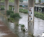 부산 오후 7시 호우주의보 발효..도로 3곳 통제