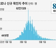 코로나 신규 확진 8만4128명..위중증 환자 563명