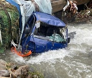 폭우에 실종된 트럭 운전자..40km 떨어진 곳서 숨진 채 발견