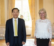 스웨덴 외교부 통상장관 접견