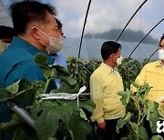 [집중호우] 8일 이후 집중호우로 농작물 1774㏊ 피해..정황근 장관, 충남 부여 긴급 점검