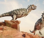 [다이노+] 개만한 크기..두 다리로 달린 신종 '갑옷 공룡' 발견 (영상)