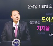 尹 대통령 '100일 회견' 키워드 살펴 보니..