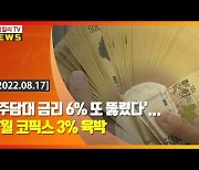 (영상)'주담대 금리 6% 또 뚫렸다'..7월 코픽스 3% 육박