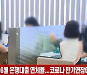 (영상)'역대최저' 6월 은행대출 연체율..코로나 만기연장에 부실 우려