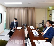 [포토]"우영우 살기좋은 의정부시 만들것"..김동근 시장, 장애인교육센터 벤치마킹
