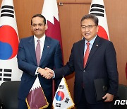 한·카타르 외교장관 "LNG→신재생에너지 협력 확대"