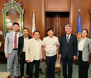 정원주 중흥 부회장, 필리핀 대통령 만나 현지 투자 협의
