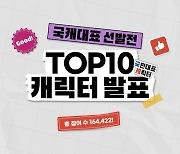 신세계사이먼, 16만명이 뽑은 '국캐대표 선발전 TOP10' 발표