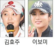 강원골퍼 김효주·이보미, 아시아퍼시픽컵 동시 출격