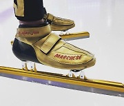 임효준 황금빛 스케이트화..세계 정상 복귀 의지