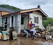 강릉 주문진읍 장덕리, 갑작스런 폭우에 침수 피해