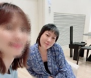 '만삭' 김영희, 뱃속 아기 초음파 보니.."엄마 하나도 안 닮았다고"