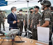 이종섭 장관, 육군 제25보병사단 방문