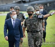 육군 제25보병사단 방문한 이종섭 장관