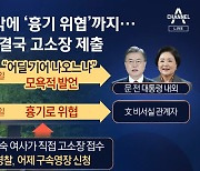 '흉기 시위' 고소한 김정숙..최재성 "스트레스 심하다"