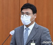 김의철 한국방송공사 사장 '국회 과방위 제안 설명'