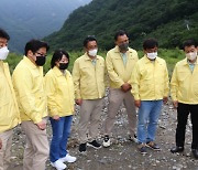 도의회 경제통상위, 정선 가리왕산 케이블카 현장 점검
