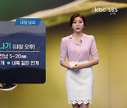 [날씨]내일 곳곳 소나기, 광주 전남 5~20mm..체감온도 33도↑