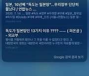 시리에게 "독도 누구 땅?" 물었더니..한국 땅 아닌 이유 13가지나?