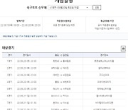 EPL 및 라리가 대상 축구토토 승무패 41회차 발매[토토]