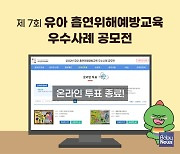 한국건강증진개발원-에듀넷, 굿티처 유아흡연위해예방교육 그림공모전 온라인 투표 종료 