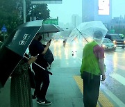 [날씨] 서울 등 수도권 시간당 40mm 강한 비..호우주의보는 해제