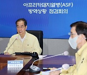 한총리, 강원 ASF 발생 관련 점검회의.. "추석 농장방문 자제 적극 홍보"
