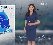 [퇴근길 날씨] 이 시각 서울 시간당 50mm 강한 비..내일은 영동·남부 비