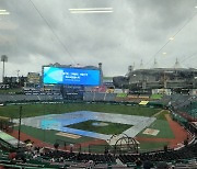 프로야구 잠실·문학 경기 우천 취소(종합)