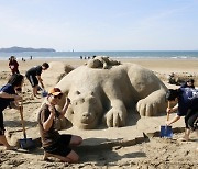 충남 태안, 국제 모래조각 페스티벌·서해랑길 걷기 행사