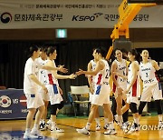 한국 2022 여자농구 국가대표 평가전 승리