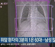 위암 환자의 3분의 1은 60대..남성 많아