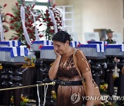 '쿠바 역대 최악 산재' 연료탱크 화재 순직 소방관 추모 물결