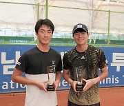 김청의·이재문, 안성 국제남자테니스대회 복식 우승