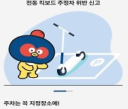 원주시, 가로수 싹둑·킥보드 방치 '엄단'