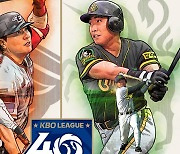 '성실함의 대명사' 김태균·박재홍·박경완·홍성흔, KBO 40주년 기념 레전드 선정