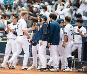 NC, 최근 8승2패 선전..프로야구 5위 싸움 요동친다